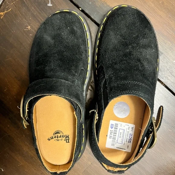 Dr. Martens Isham Desert Oasis Suede Mule black - Picture 2 of 4